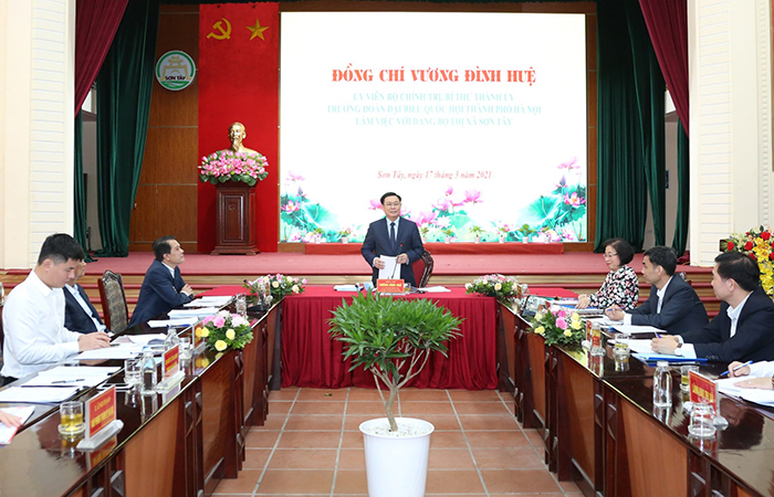 Tạo được bước đột phá, sớm đưa thị xã Sơn Tây trở thành đô thị loại II